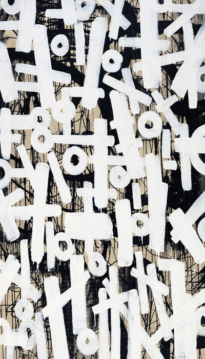 Œuvre d’art murale Giant Art « Strapped Ii » 84 x 48