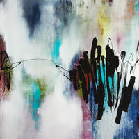 Œuvre d’art murale Giant Art « Disruptive Connection » 72 x 72