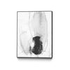 Œuvre d'art murale sur toile encadrée noire « Looking Lens I » 30 x 40