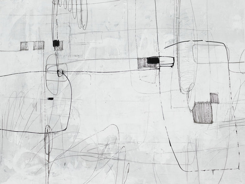 Œuvre d’art murale sur toile encadrée noire « Parkour » 24 x 18