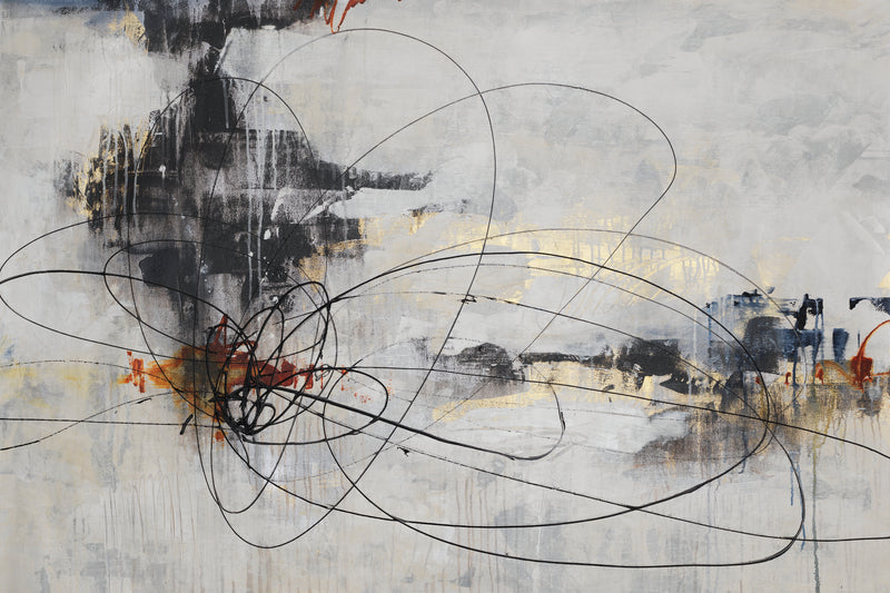 Œuvre d’art murale Giant Art « Mess With The Mind I » 72 x 48