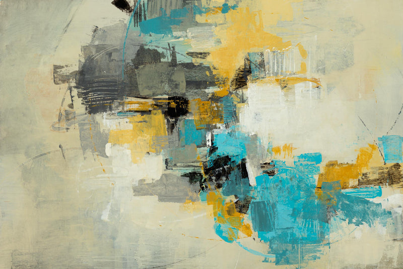 Œuvre d’art murale Giant Art « Adrift In Time » 72 x 48