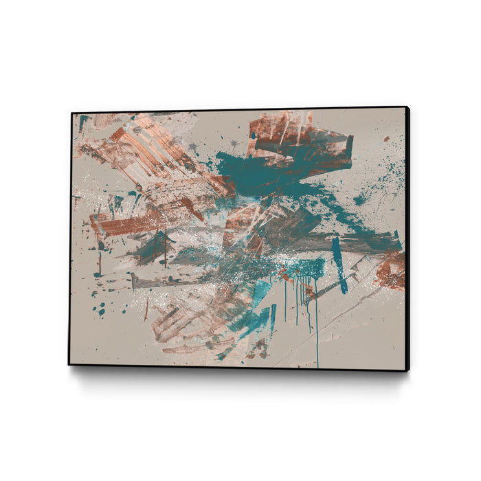Œuvre d’art murale sur toile encadrée noire « Fresh Grind Ii » 32 x 24