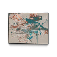 Œuvre d’art murale sur toile encadrée noire « Fresh Grind Ii » 40 x 30