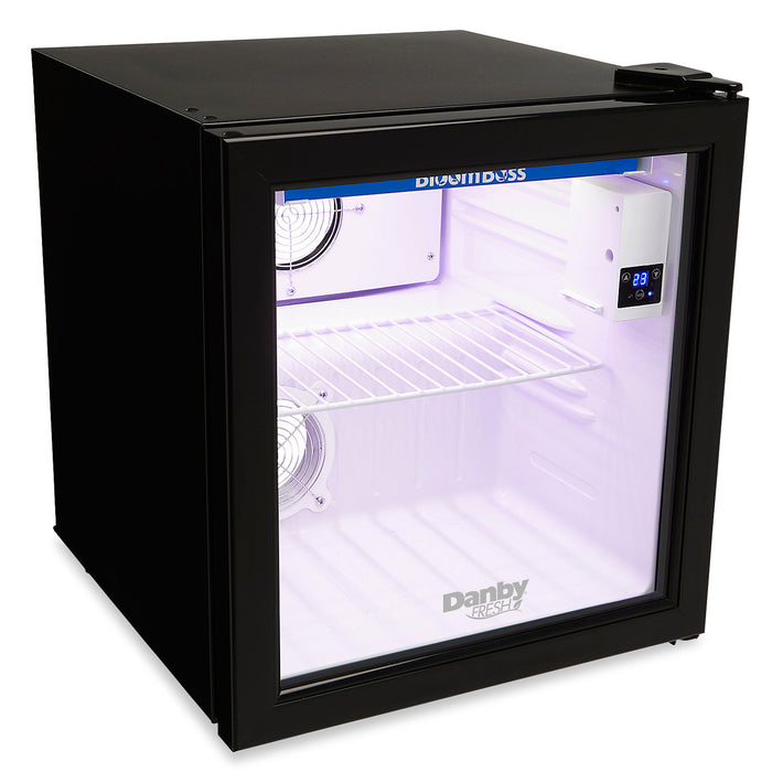 Cultivateur à herbes Danby de 1,7 pi³ et de 17,5 po à 1 porte - noir - DFG17A1B