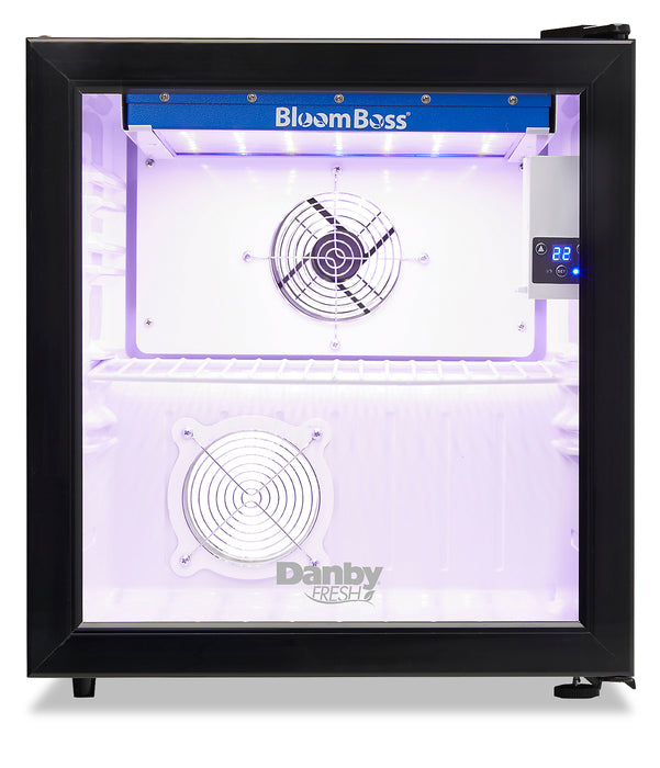 Cultivateur à herbes Danby de 1,7 pi³ et de 17,5 po à 1 porte - noir - DFG17A1B