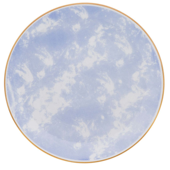 Service de vaisselle Coup 16 pièces - bleu et jaune