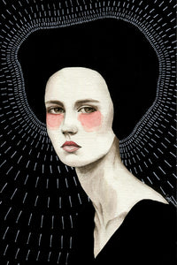 Œuvre d’art murale Giant Art « Freda » 84 x 54