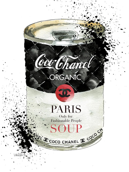Œuvre d’art murale Giant Art « Fashion Soup » 72 x 54