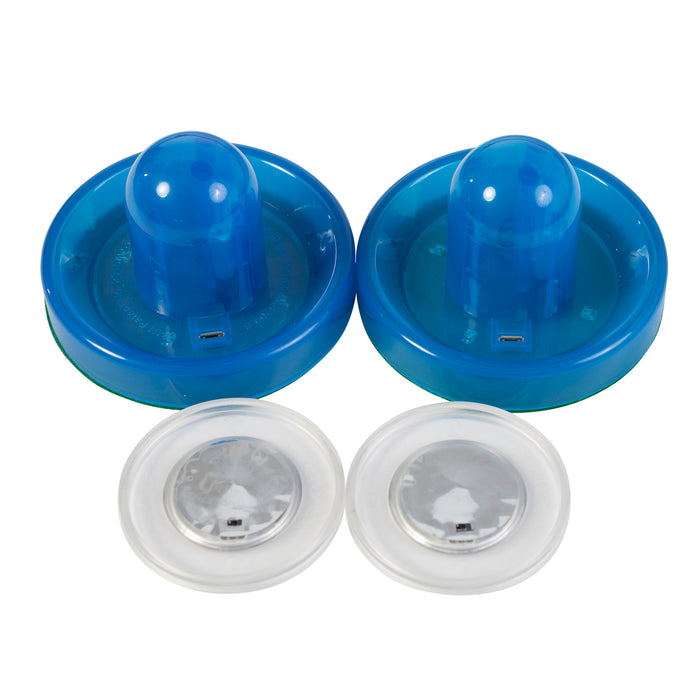 Jeu de hockey pneumatique à DEL de 7,5 po Atomic Indiglo