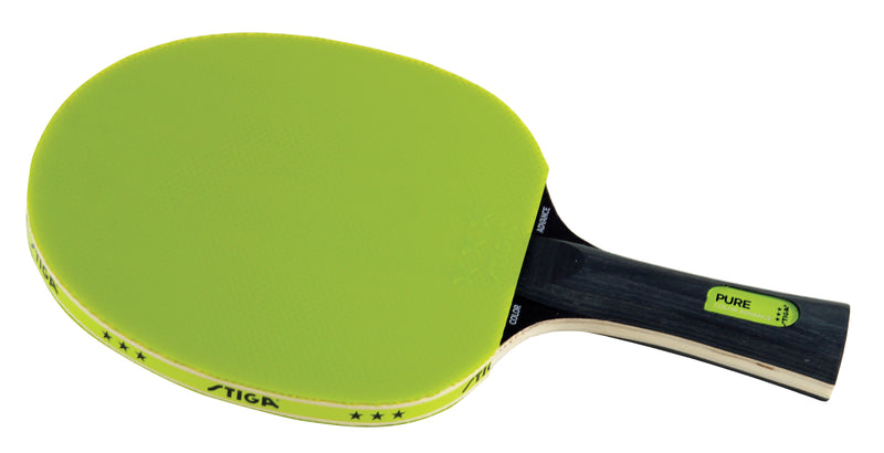 Raquette de tennis de table verte STIGA Pure Color Advance