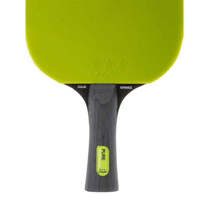 Raquette de tennis de table verte STIGA Pure Color Advance