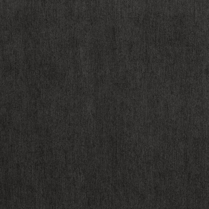 Sofa-lit simple Fiona de 58 po fabriqué au Canada en tissu de chenille avec accoudoirs rectilignes - gris