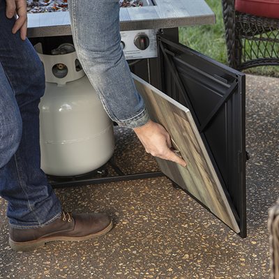 Foyer-table à gaz propane Burlington de Endless Summer de 30 po