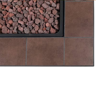 Foyer-table à gaz propane Vanderbilt de Endless Summer de 28 po