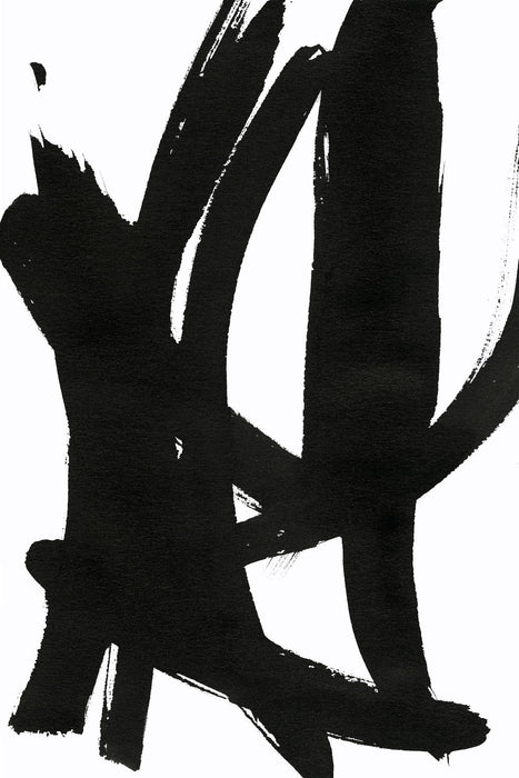 Œuvre d’art murale Giant Art « Composition In Black And White 7 » 72 x 48