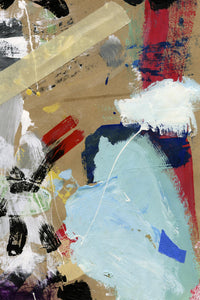 Œuvre d’art murale Giant Art « Palette 5 » 84 x 54