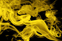 Œuvre d’art murale Giant Art « Yellow Smoke » 84 x 54