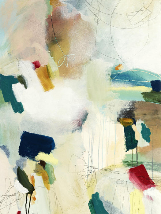 Œuvre d’art murale Giant Art « Medley 1 » 72 x 54