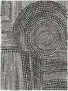 Œuvre d’art murale Giant Art « Clustered Dots B » 72 x 54