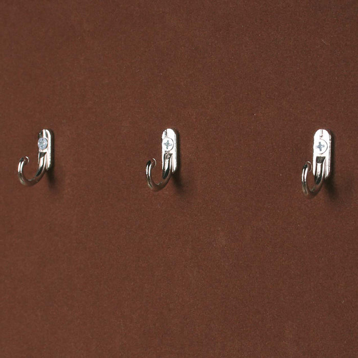 Ensemble de coiffeuse Grace avec tabouret, miroir, prises d’alimentation et ports USB intégrés pour la chambre à coucher - blanc antique