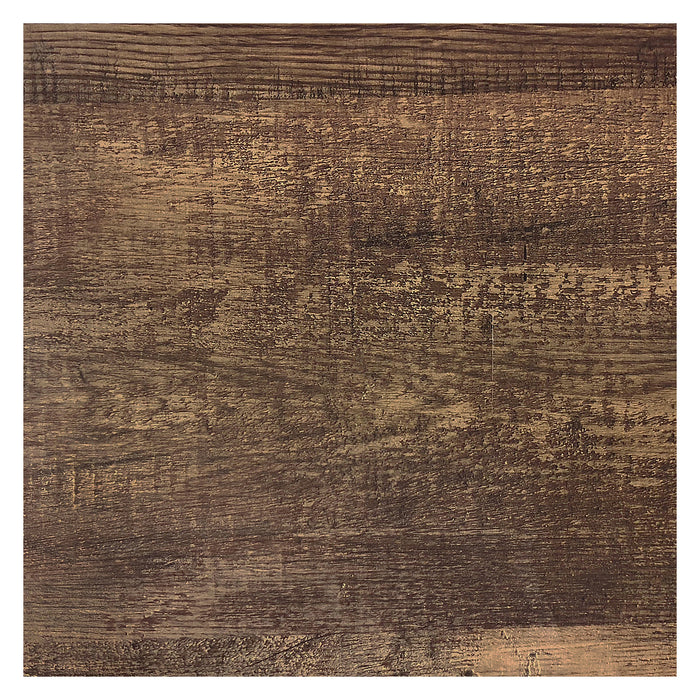 Table de salon Harper de 42,5 po avec tiroir - apparence bois recyclé brun