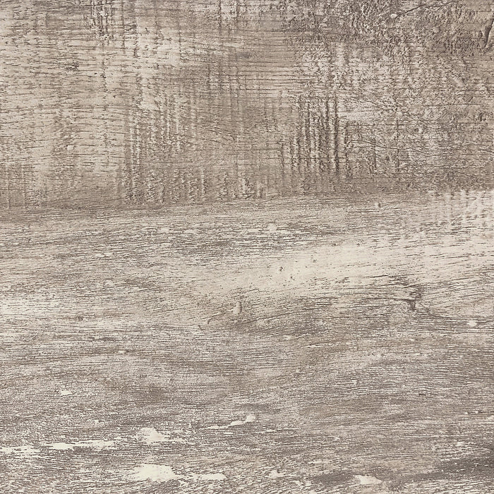 Table de salon Harper de 42,5 po avec tiroir - apparence bois recyclé taupe