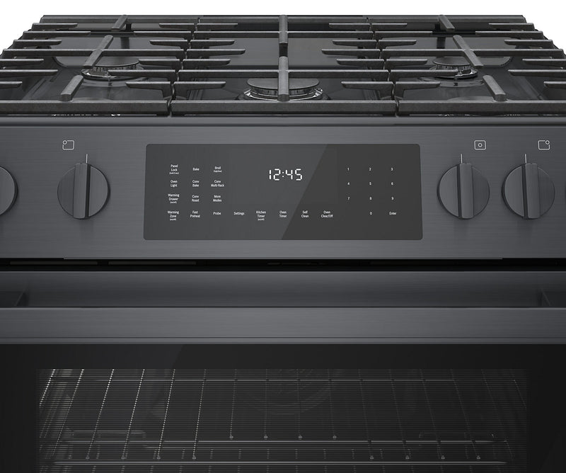 Cuisinière à gaz encastrée Bosch de série 800 à capacité de 4,8 pi3 - HGI8046UC