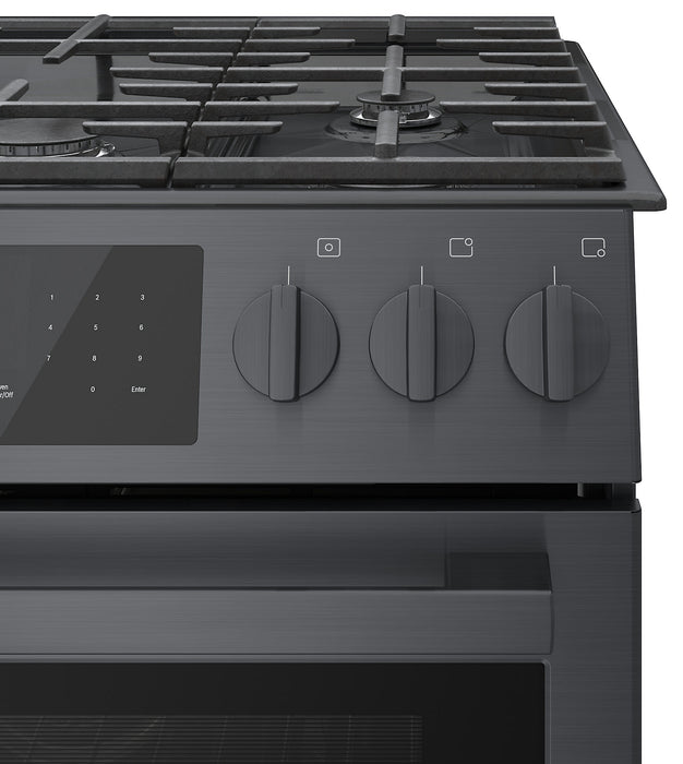 Cuisinière à gaz encastrée Bosch de série 800 à capacité de 4,8 pi3 - HGI8046UC