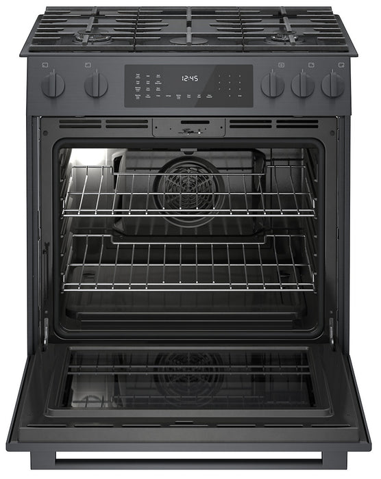 Cuisinière à gaz encastrée Bosch de série 800 à capacité de 4,8 pi3 - HGI8046UC
