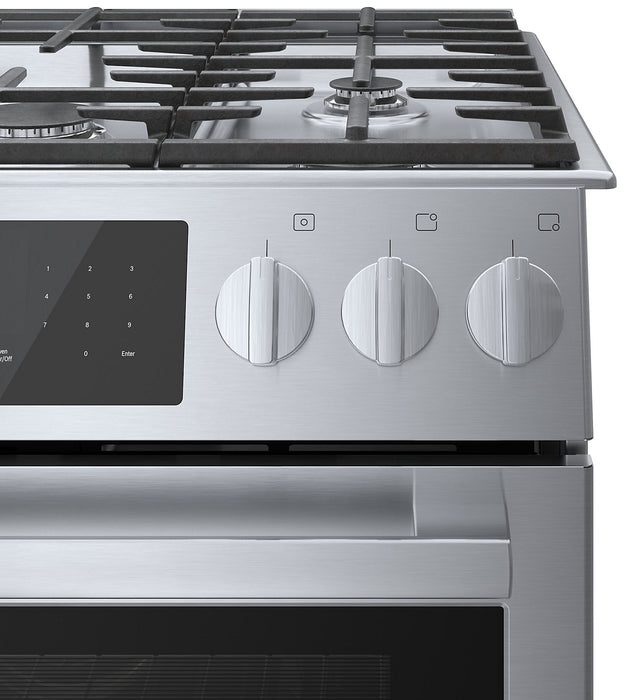 Cuisinière à gaz encastrée Bosch de série 800 à capacité de 4,8 pi3 - HGI8056UC