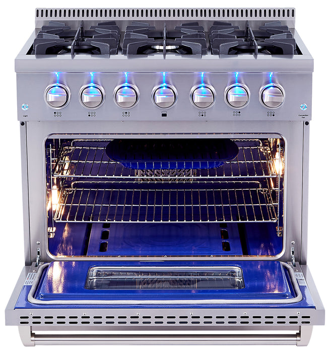 Cuisinière hybride amovible Thor Kitchen de 5,2 pi³ - HRD3606U-SS