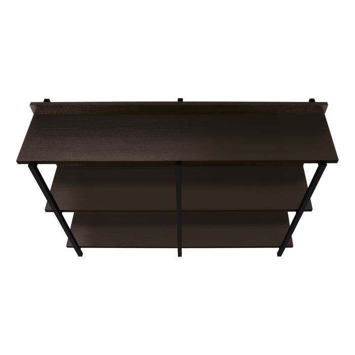Console espresso et noire