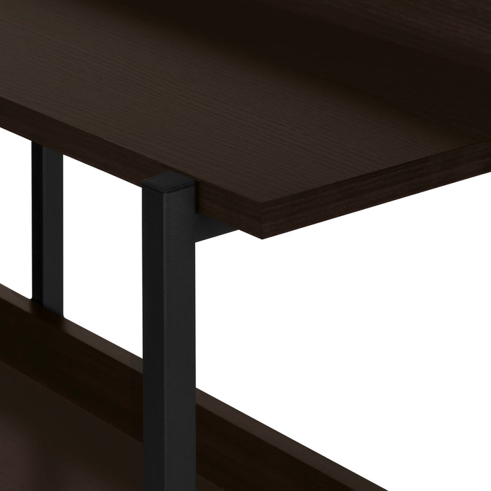Console espresso et noire