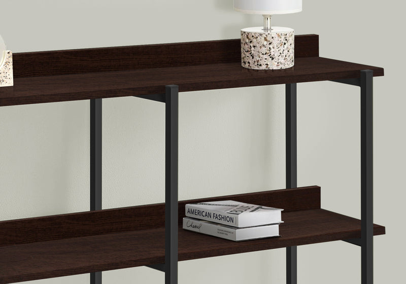 Console espresso et noire