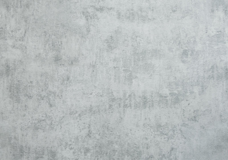 Table d’appoint béton gris et métal chromé