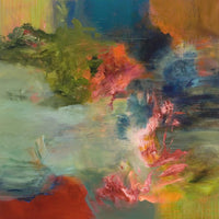 Œuvre d’art murale Giant Art « Midcenttury Flight » 54 x 54