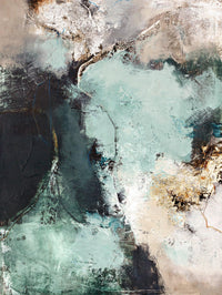 Œuvre d’art murale Giant Art « Great Green » 72 x 54