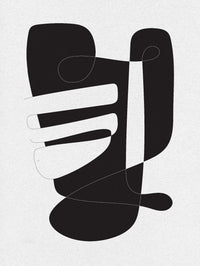 Œuvre d’art murale Giant Art « Graphical 4 » 72 x 54