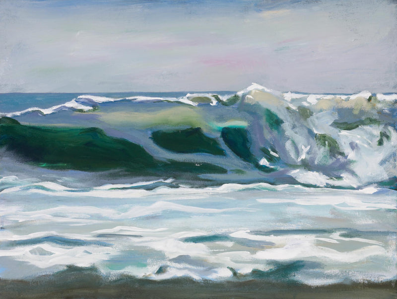 Œuvre d’art murale Giant Art « Shore Break 2 » 72 x 54