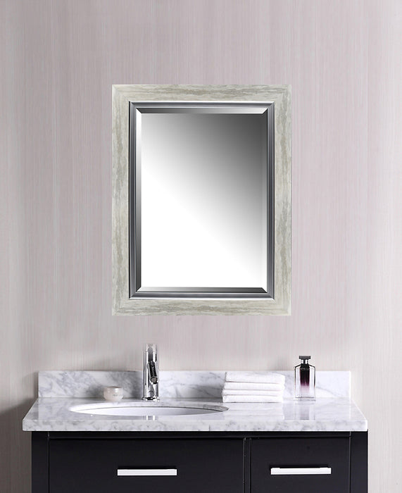 Miroir argenté 27,25 po x 35,25 po