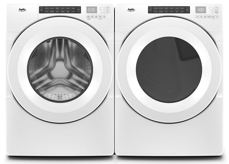 Laveuse haute efficacité Inglis à chargement frontal de 5 pi³ - blanche - superposable - IFW5900HW