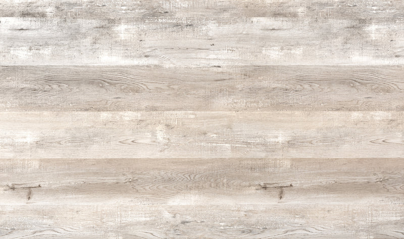 Table de salle à manger d’apparence bois recyclé taupe