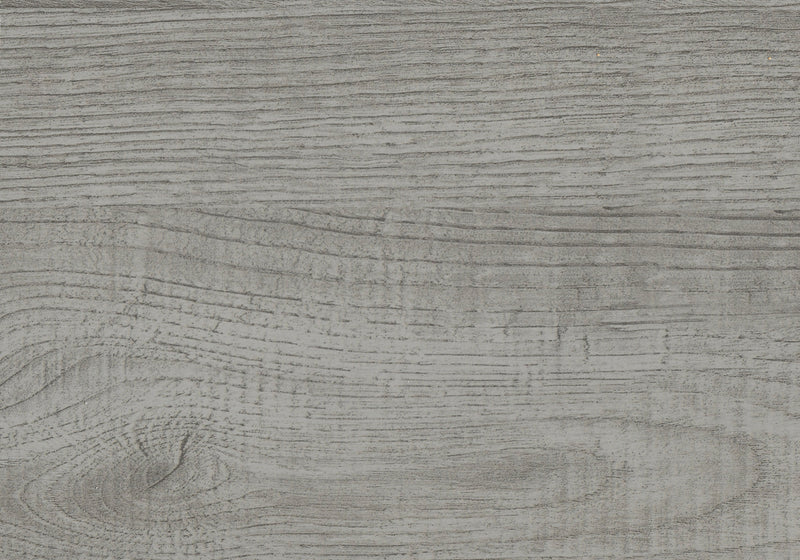 Ensemble de salle à manger à dessus gris et métal noir, 3 pièces