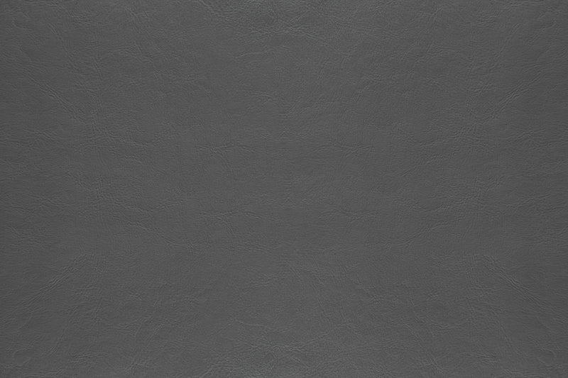 Tabouret bar blanc et d’apparence cuir gris, ensemble de 2