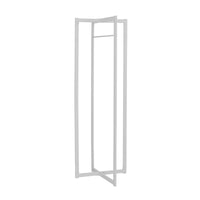 Portemanteau en métal blanc