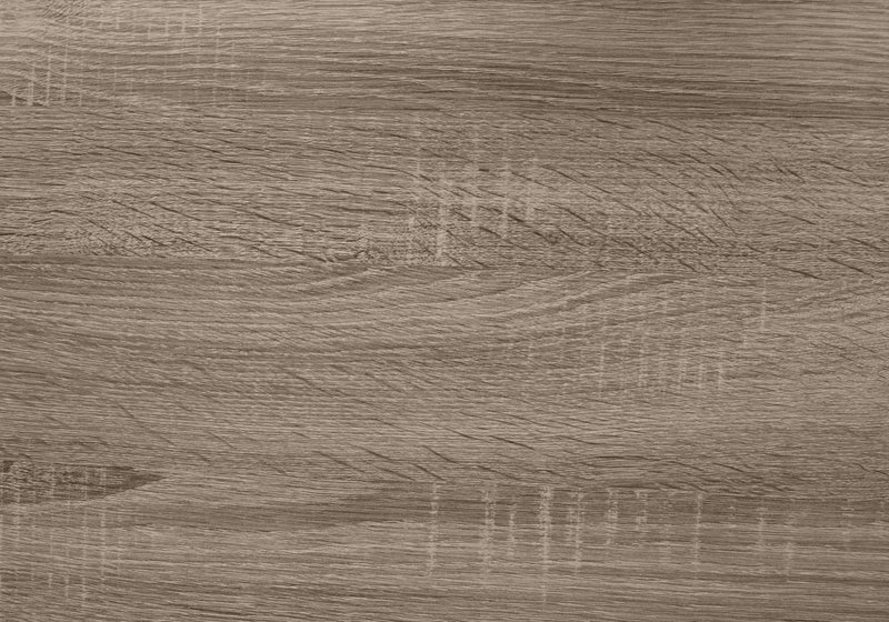 Table d’appoint taupe foncé avec un porte-gobelet