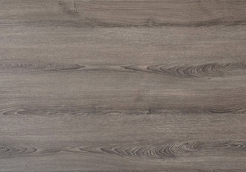 Table d’appoint taupe foncé et métal chromé