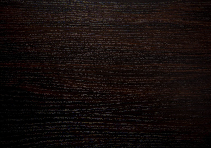 Console d’entrée espresso et métal noir