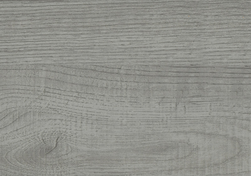 Table d’appoint métal noir et d’apparence bois gris